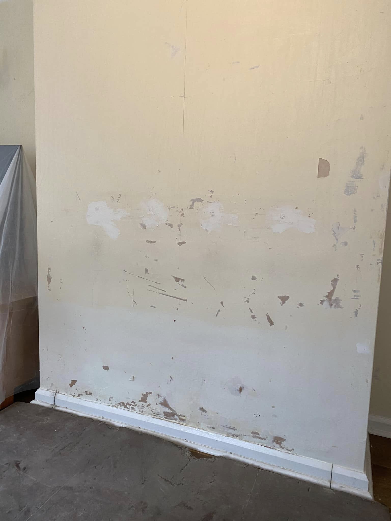 Before stove installation